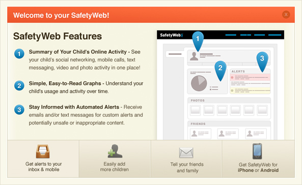 SafetyWeb OOBE & Getting Started